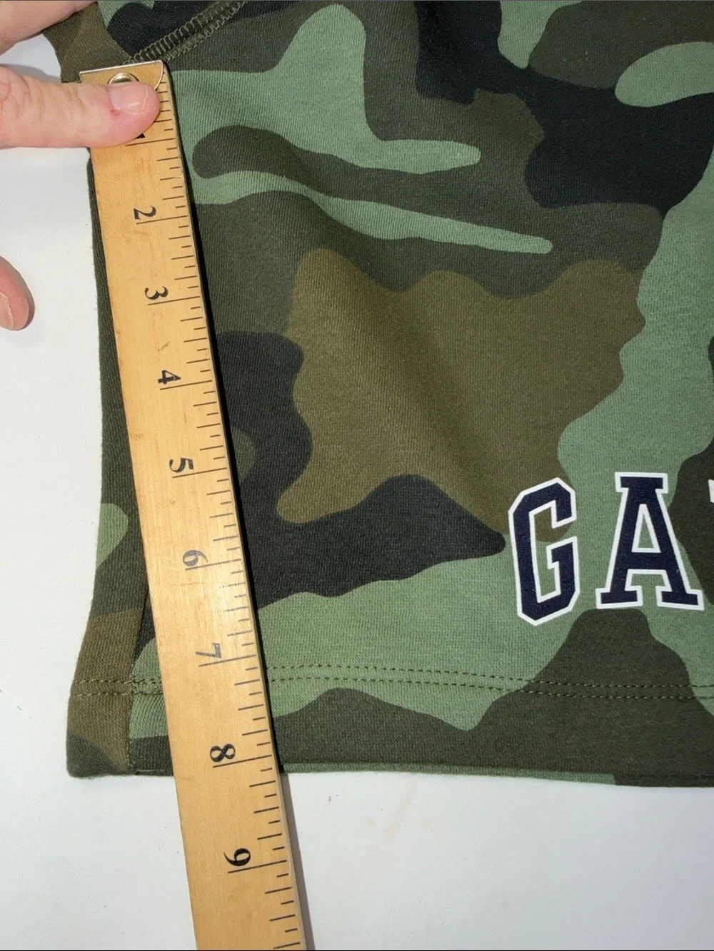 NWT GAP kids Camo Drawstring Athletic Shorts - Green/Olive